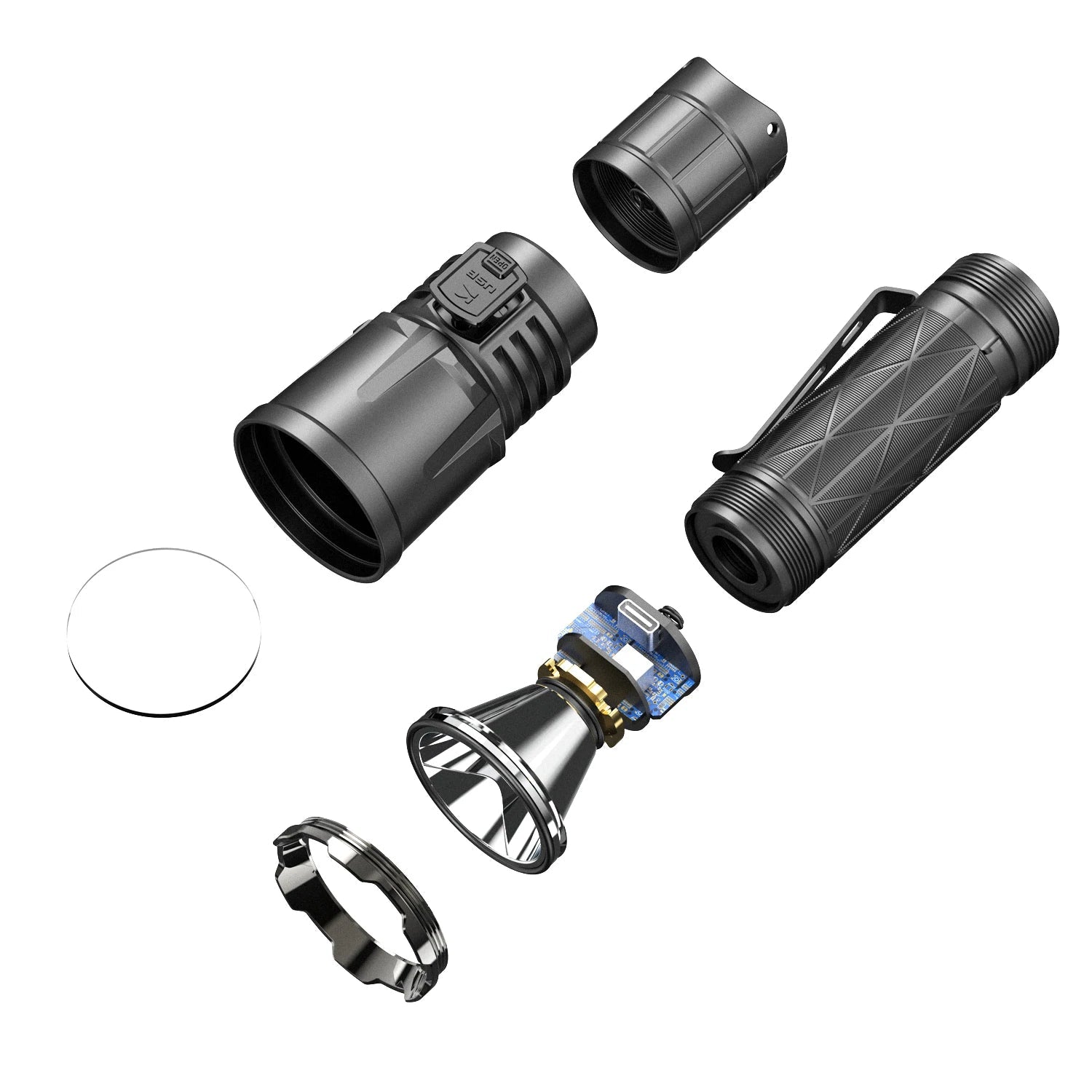 Klarus XT21X Pro Tactical flashlight - 4400 lumens Klarus