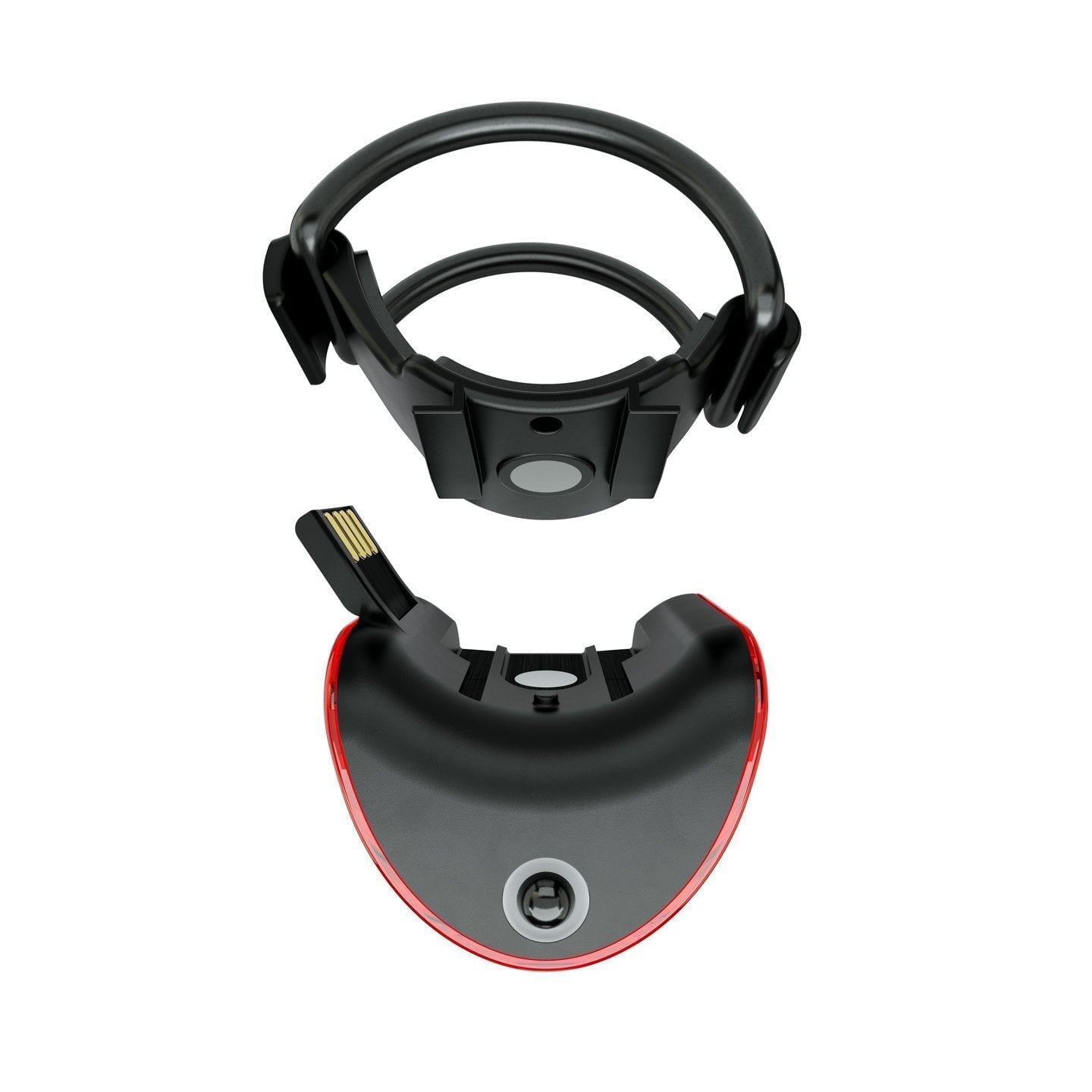 Knog Lil’ Cobber 50 lumens USB rechargeable LED rear bicycle light with 330-degree visibility for night and urban cycling safety