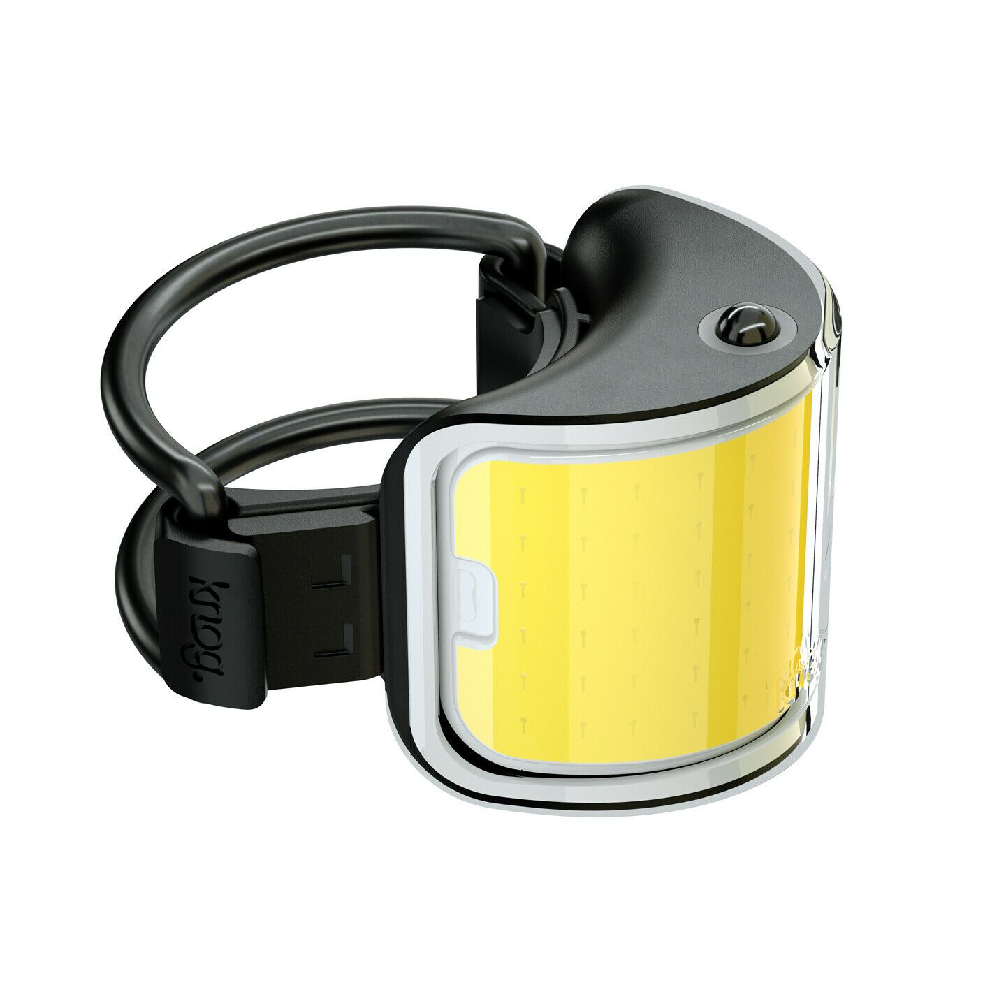 Knog Lil Cobber 110 lumens USB rechargeable LED front bicycle light with 330-degree visibility for city and night cycling safety