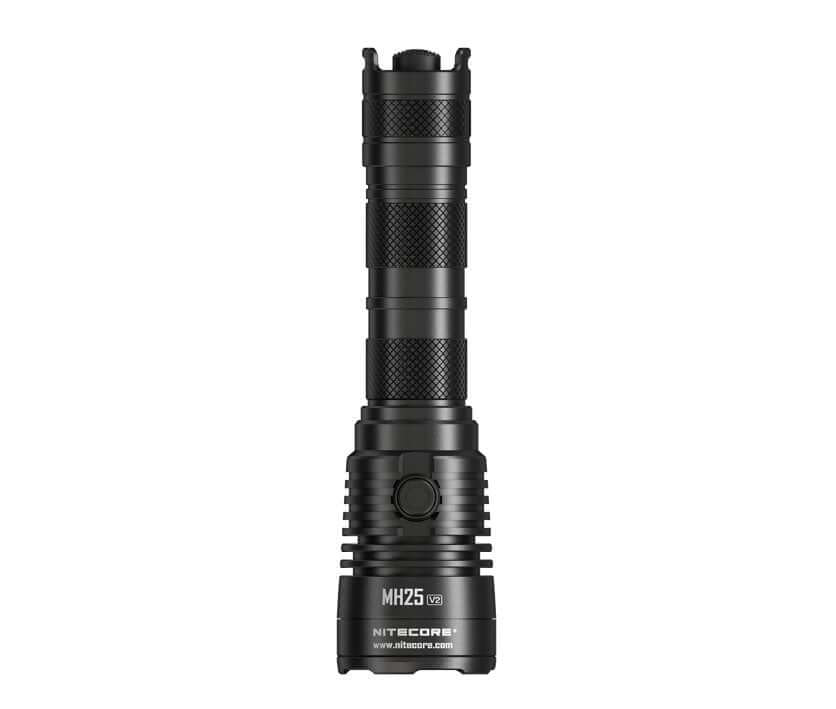 Nitecore MH25 v2 1300 Lumen Tactical Flashlight, USB-C Rechargeable
