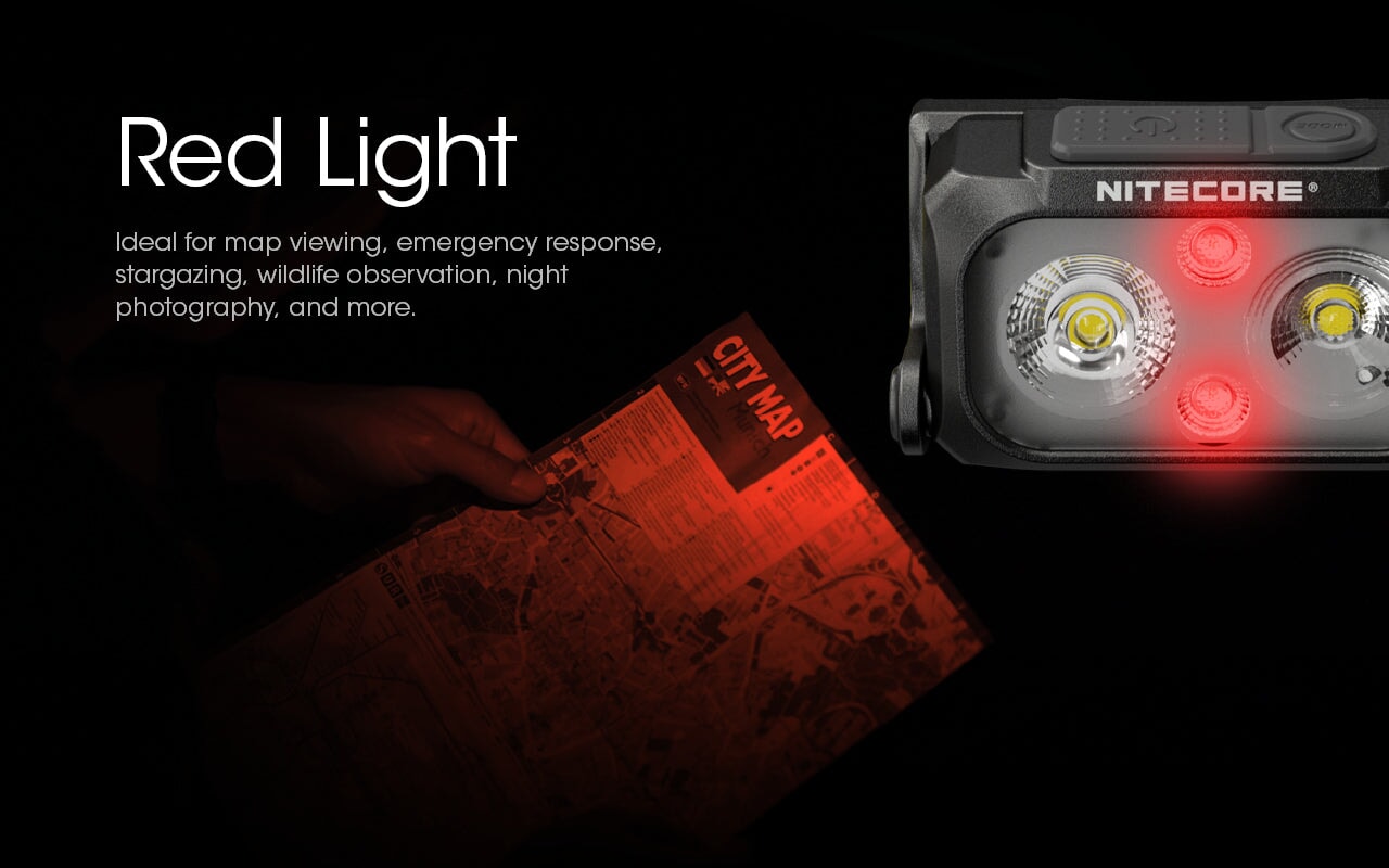 Nitecore NU25 400 Lumens Ultralight Rechargeable Headlamp Headlamp Nitecore