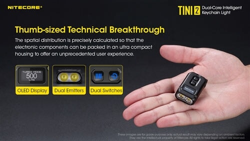 Nitecore Tini 2 500 Lumen Rechargeable Keychain Flashlight KEYCHAIN FLASHLIGHT Nitecore
