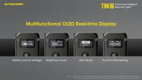 Nitecore Tini 2 500 Lumen Rechargeable Keychain Flashlight KEYCHAIN FLASHLIGHT Nitecore