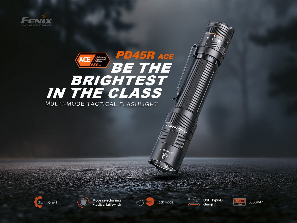 🔦 Introducing the Fenix PD45R ACE: Power, Precision, and Tactical Performance