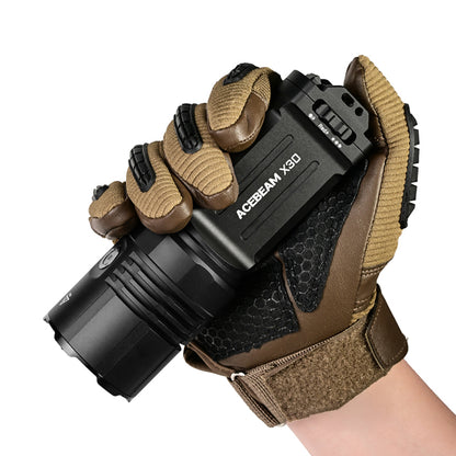 “Acebeam X30 high-power dual-source search light – Long-range professional LED flashlight”
