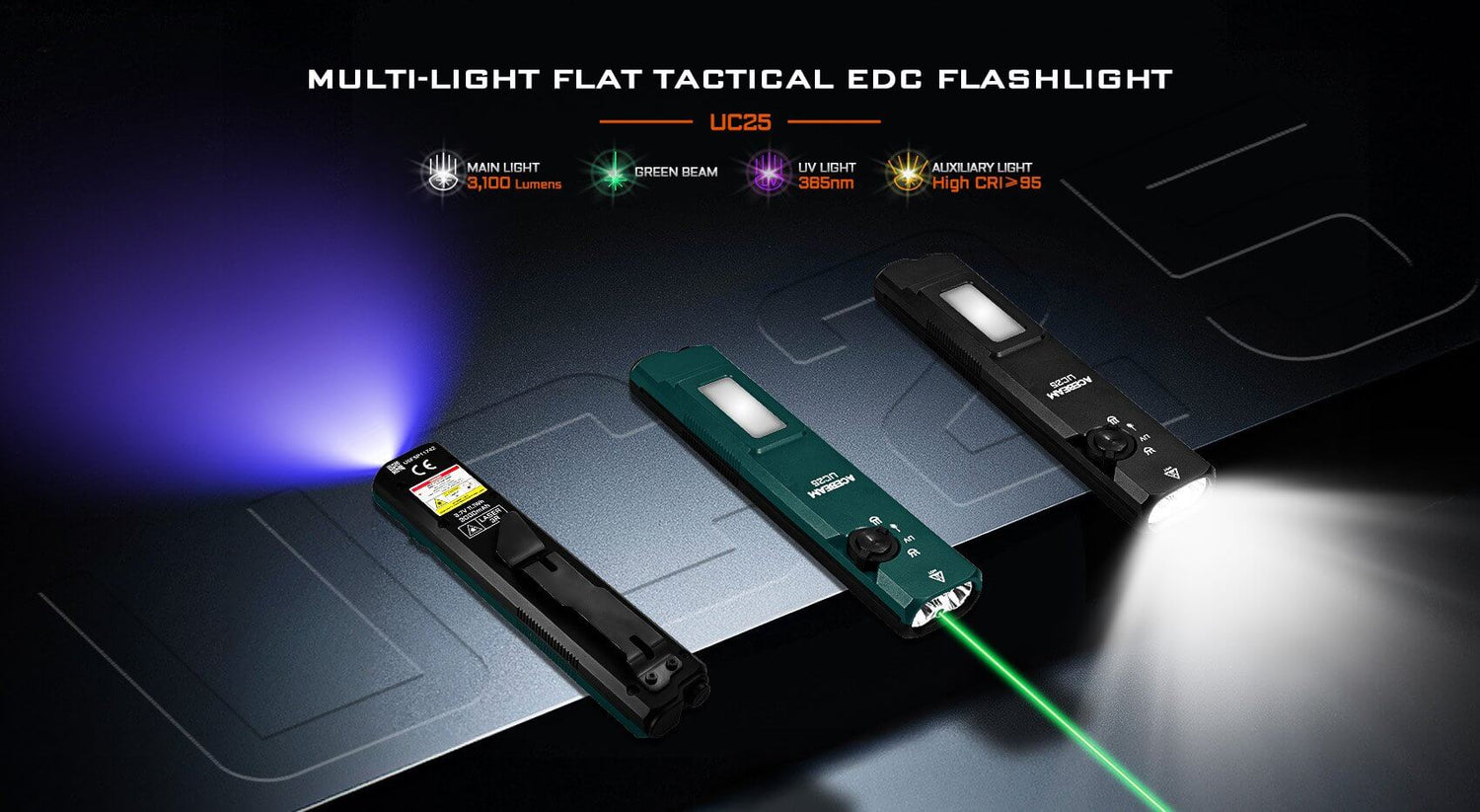 Acebeam UC25 Multi-Light EDC Flashlight