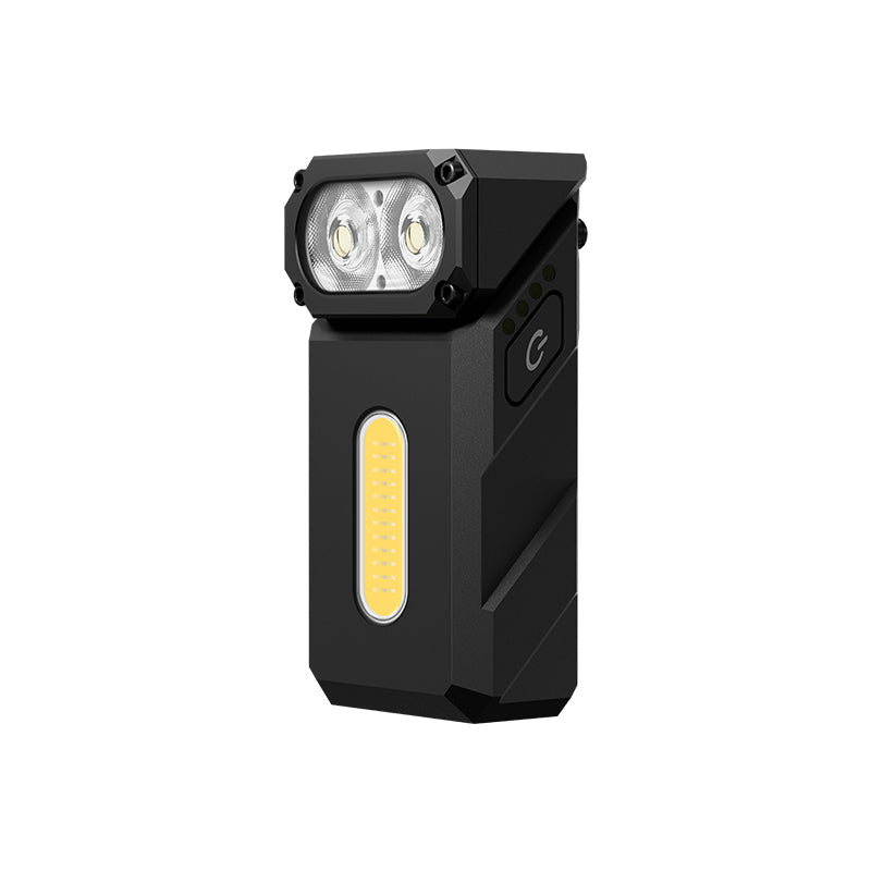 “Klarus E8 triple light tactical EDC flashlight – Compact versatile everyday carry torch”
