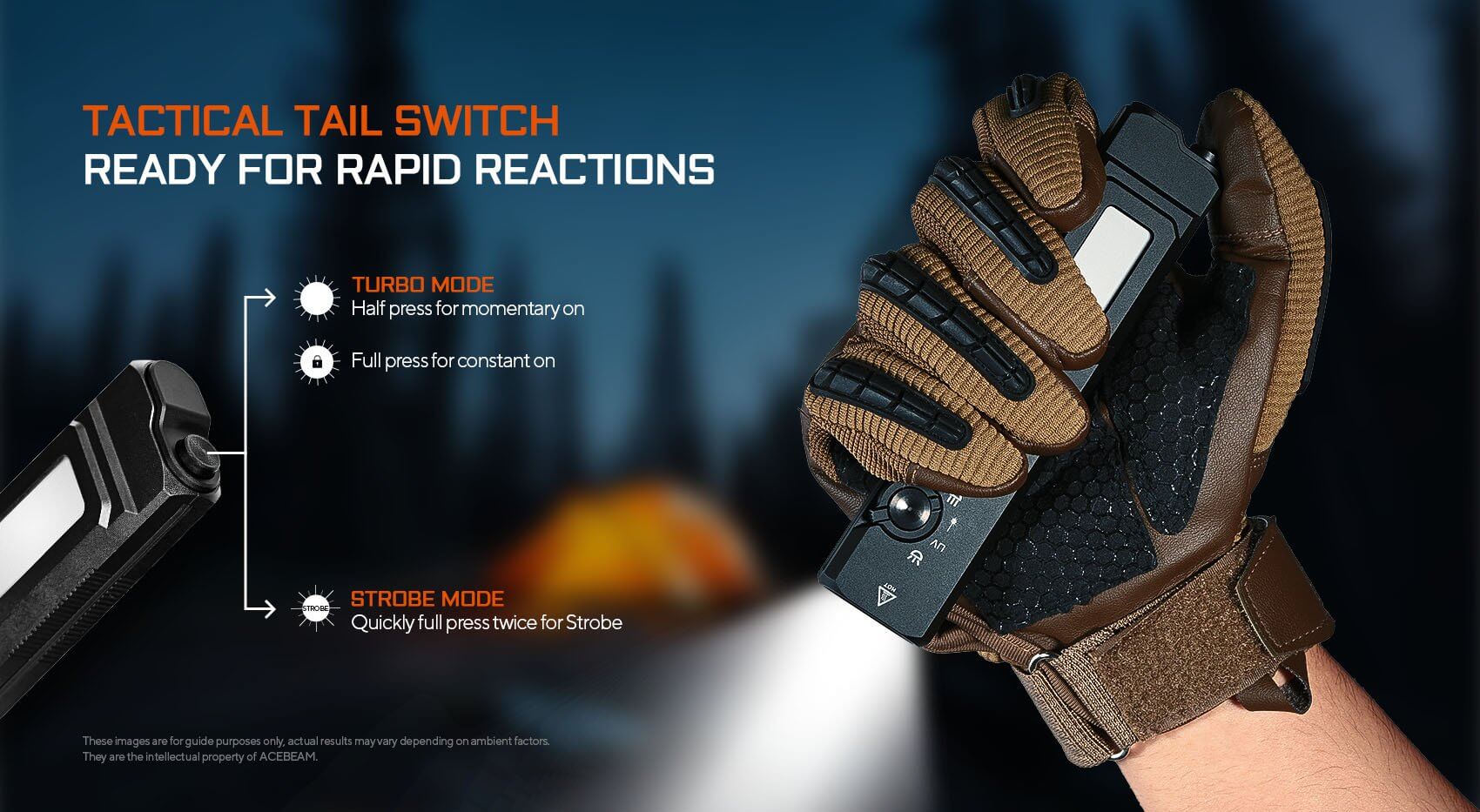 Acebeam UC25 Multi-Light EDC Flashlight