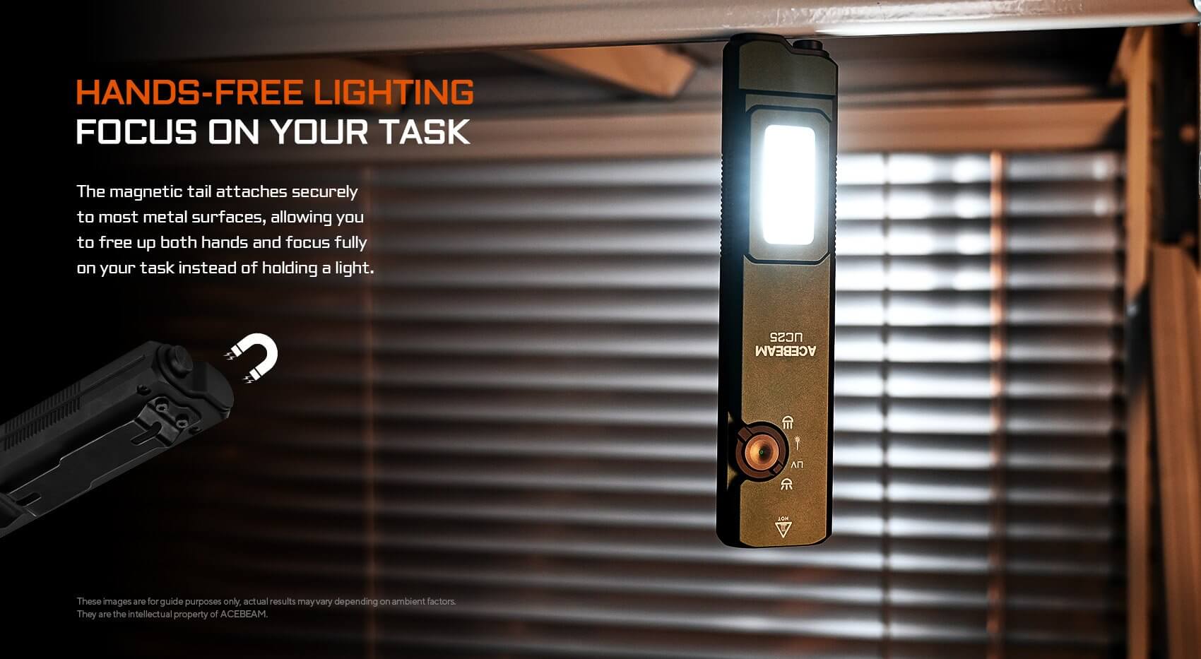 Acebeam UC25 Multi-Light EDC Flashlight