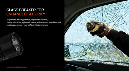 “Acebeam X30 high-power dual-source search light – Long-range professional LED flashlight”