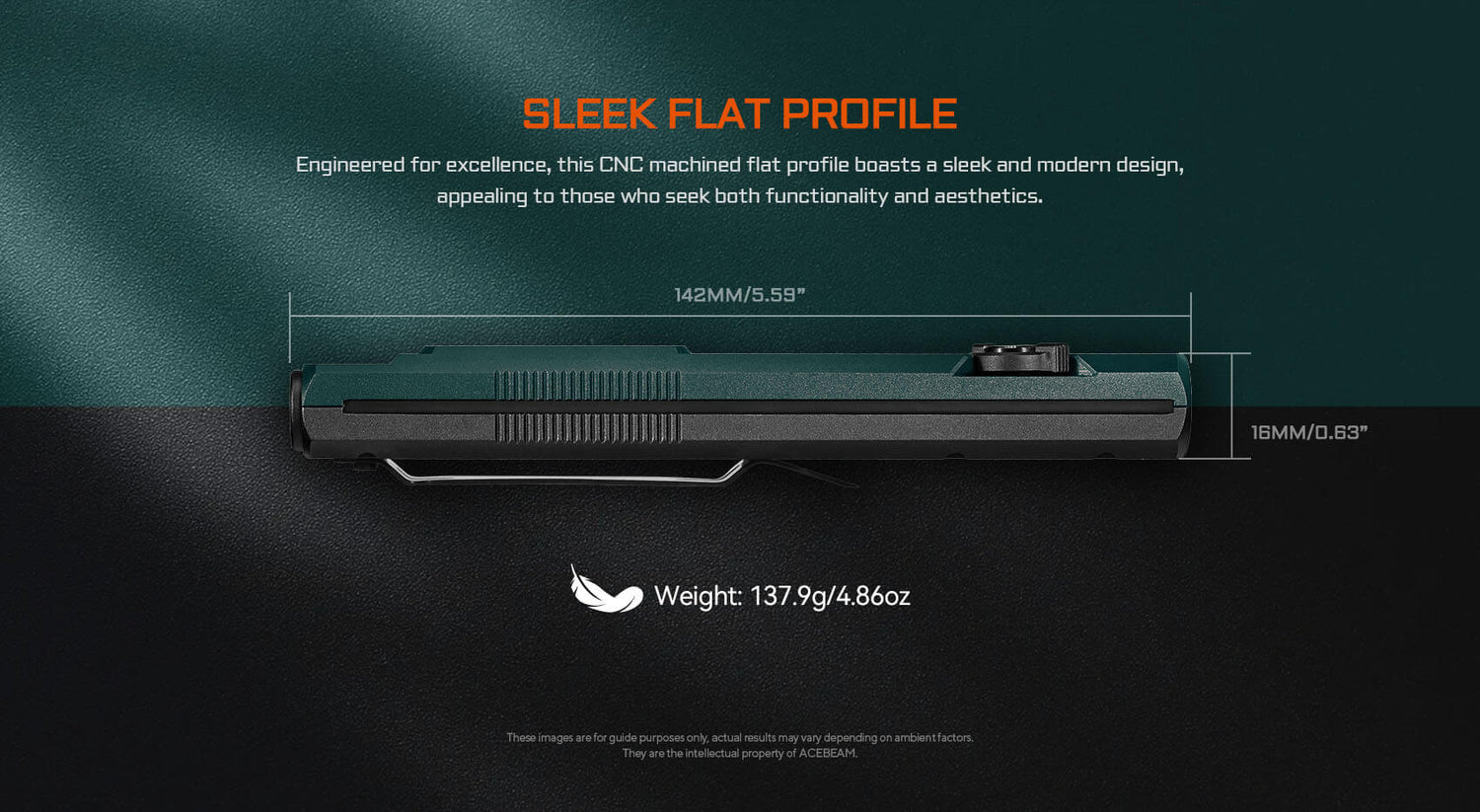 Acebeam UC25 Multi-Light EDC Flashlight