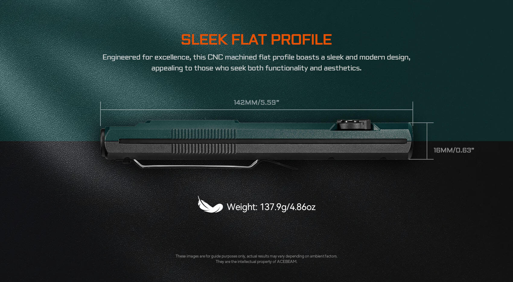 Acebeam UC25 Multi-Light EDC Flashlight