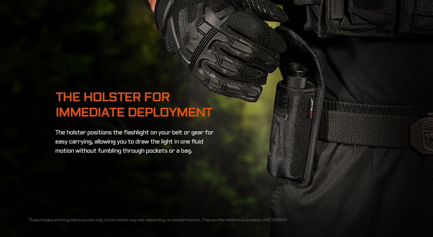 Acebeam P16 2.0 tactical flashlight – High-lumen durable duty torch