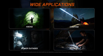 “Acebeam E10 2.0 long-range EDC flashlight – Compact high-throw LED torch”