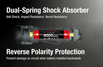 “Klarus XT11GT Pro v3.0 tactical flashlight – High-output rechargeable duty torch”