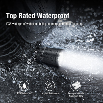 “Klarus XT11GT Pro v3.0 tactical flashlight – High-output rechargeable duty torch”