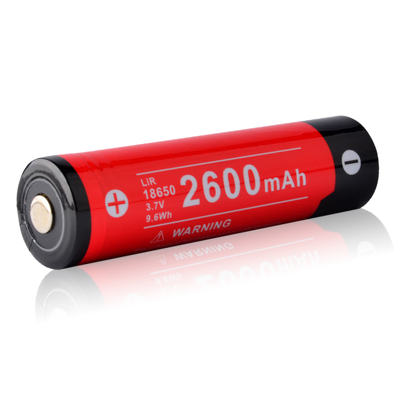 “Klarus 18GT-26 2600mAh 18650 Li-ion rechargeable battery – High-drain flashlight battery”