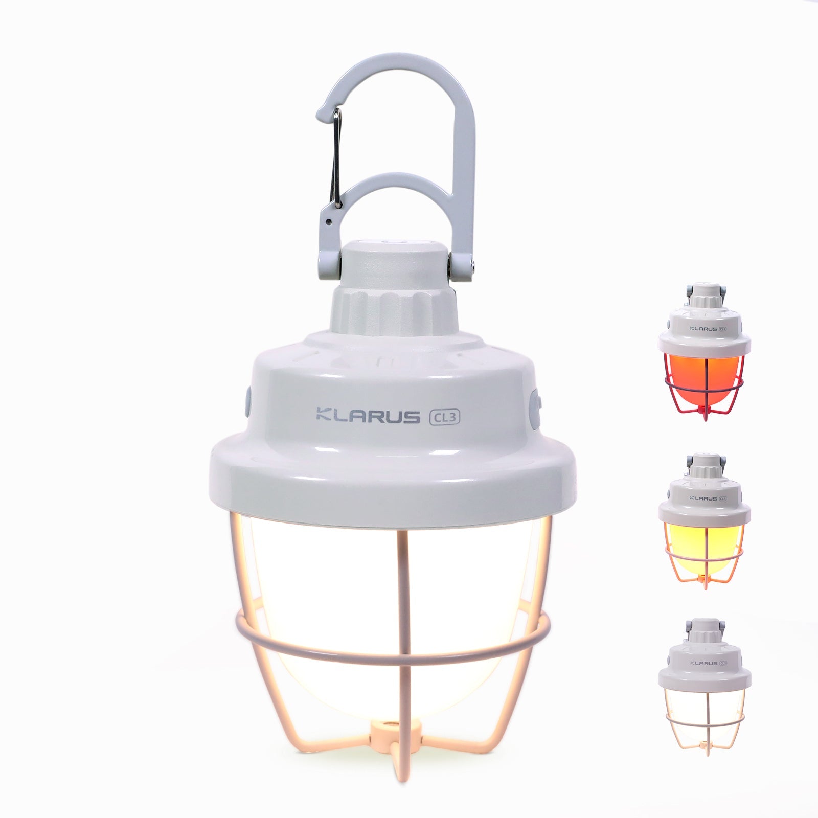 “Klarus CL3 multifunctional mini lantern – Compact rechargeable outdoor lantern with options”