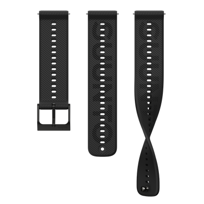 Suunto 22mm Athletic 6 premium silicone replacement strap for sports and outdoor training