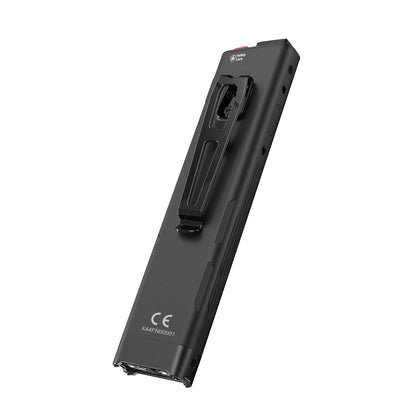 “Klarus FlatTac X1 ultra slim EDC flashlight – Compact tactical everyday carry torch”