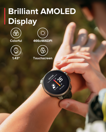 Suunto Race GPS sports watch with advanced performance tracking for cycling, running, and endurance athletes