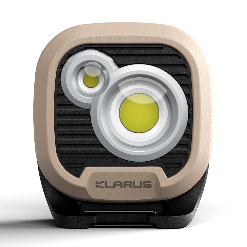“Klarus WL3 1500 lumens LED work light – Rechargeable portable work light with selectable options”