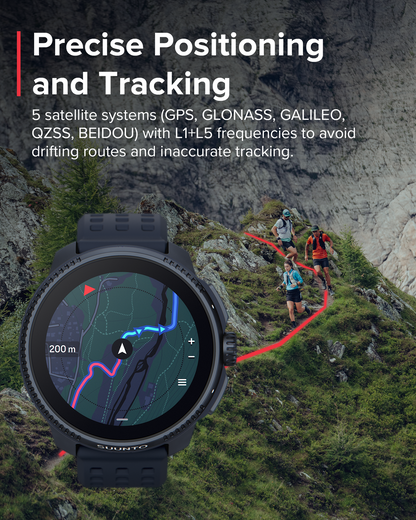 Suunto Race GPS sports watch with advanced performance tracking for cycling, running, and endurance athletes