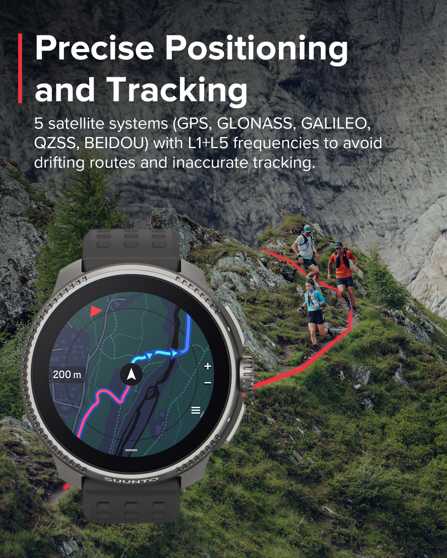 Suunto Race GPS sports watch with advanced performance tracking for cycling, running, and endurance athletes