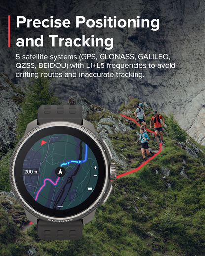 Suunto Race GPS sports watch with advanced performance tracking for cycling, running, and endurance athletes