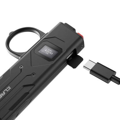 “Klarus FlatTac X1 ultra slim EDC flashlight – Compact tactical everyday carry torch”