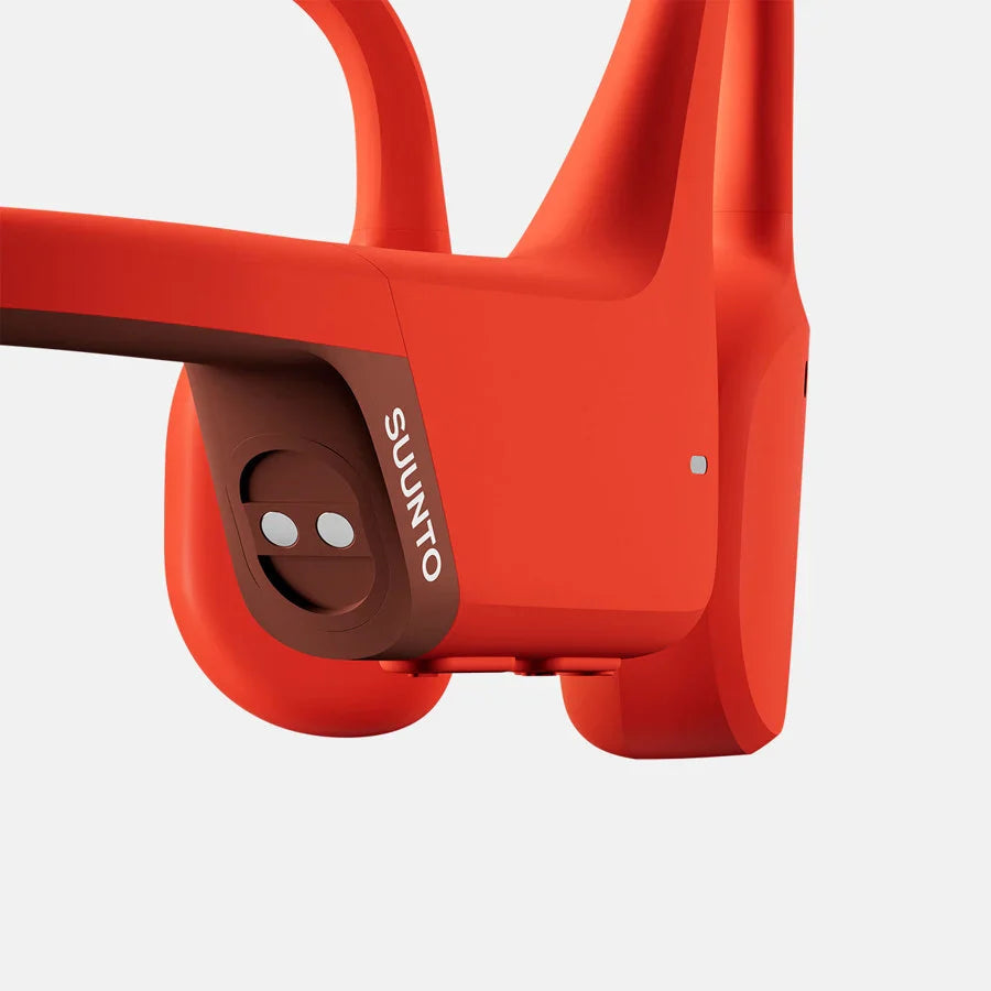 Suunto Sonic open-ear sports headphones for cycling, running, and outdoor workouts with wireless Bluetooth connectivity and durable design