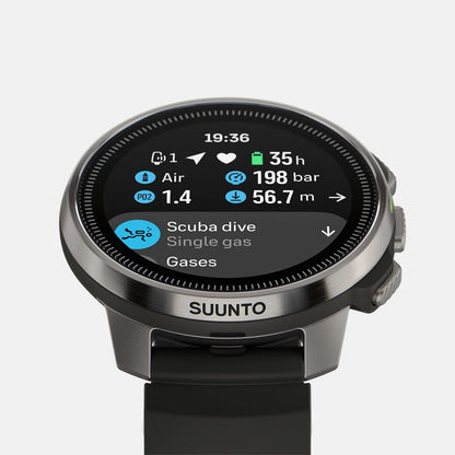 Suunto Ocean Steel Sports Watch with GPS, dive mode, and stainless steel case for outdoor and fitness tracking
