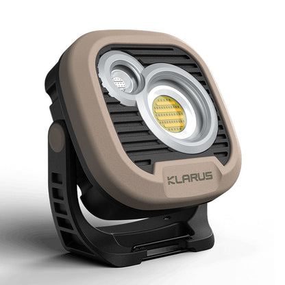 “Klarus WL3 1500 lumens LED work light – Rechargeable portable work light with selectable options”