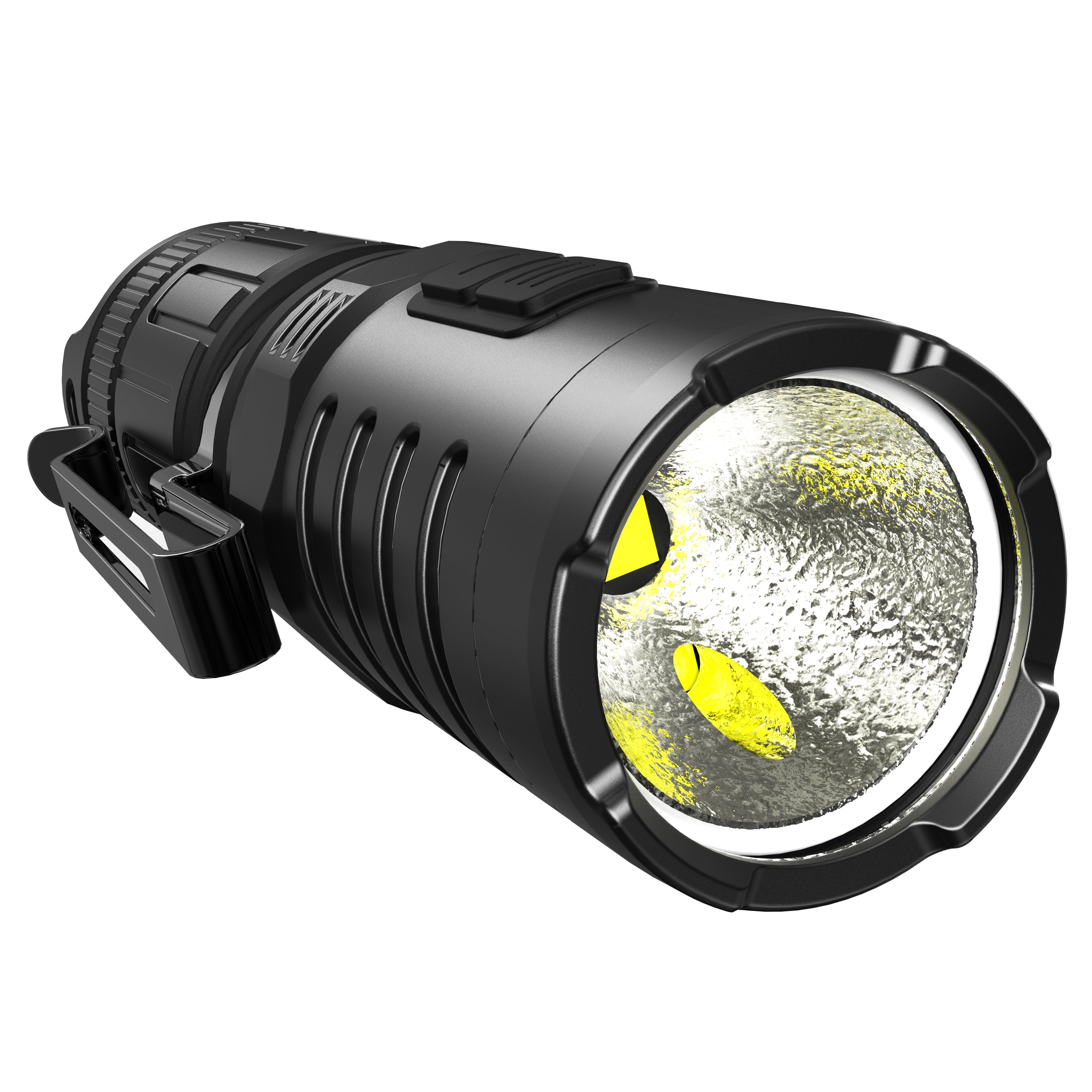 “Klarus XT1C Pro professional helmet-mounted flashlight – Compact high-output tactical light”