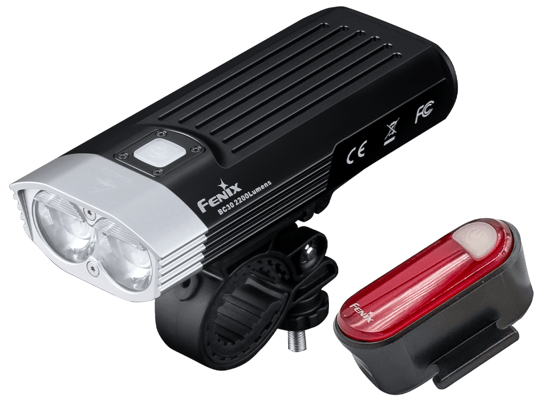 Fenix BC30 V2 LED Bike Light + BC05R V2.0 Taillight