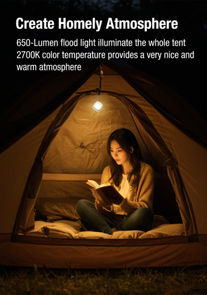 “Klarus CL5 multifunctional mini camping lantern – Compact rechargeable outdoor lantern with options”