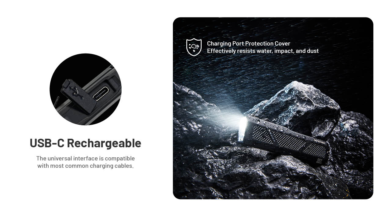 Nitecore EDC17 1500 Lumen Rechargeable EDC Flashlight