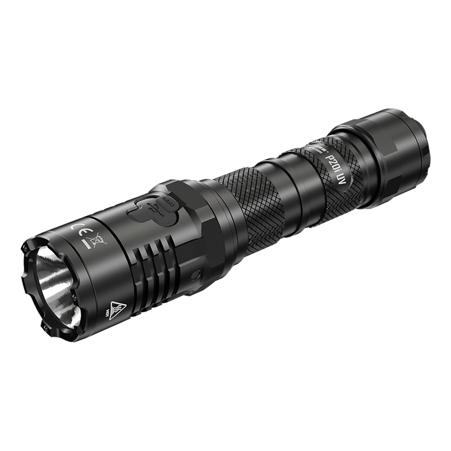 “Nitecore P20i 1800 lumen UV tactical flashlight – Rechargeable high-output duty torch”