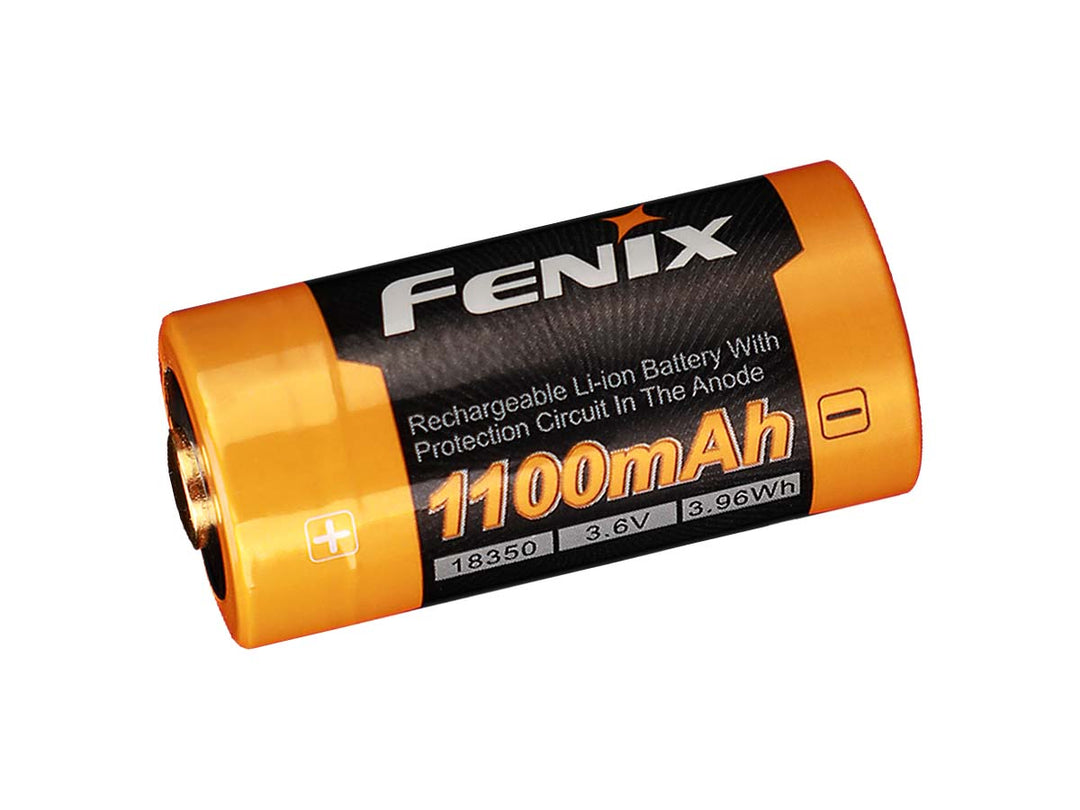 Fenix ARB-L18 1100 rechargeable 18350 Li-ion battery for flashlights