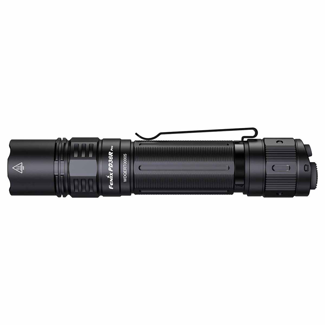 Fenix PD36R Pro compact rechargeable tactical LED flashlight with USB-C fast charging