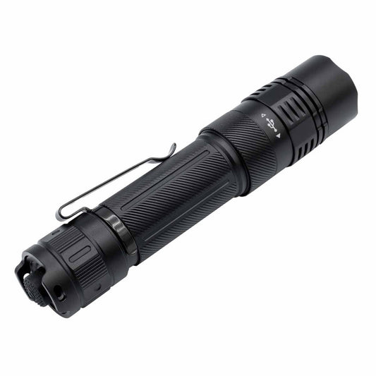 Fenix PD36R ACE rechargeable compact LED flashlight, 3000 lumens, black tactical torch