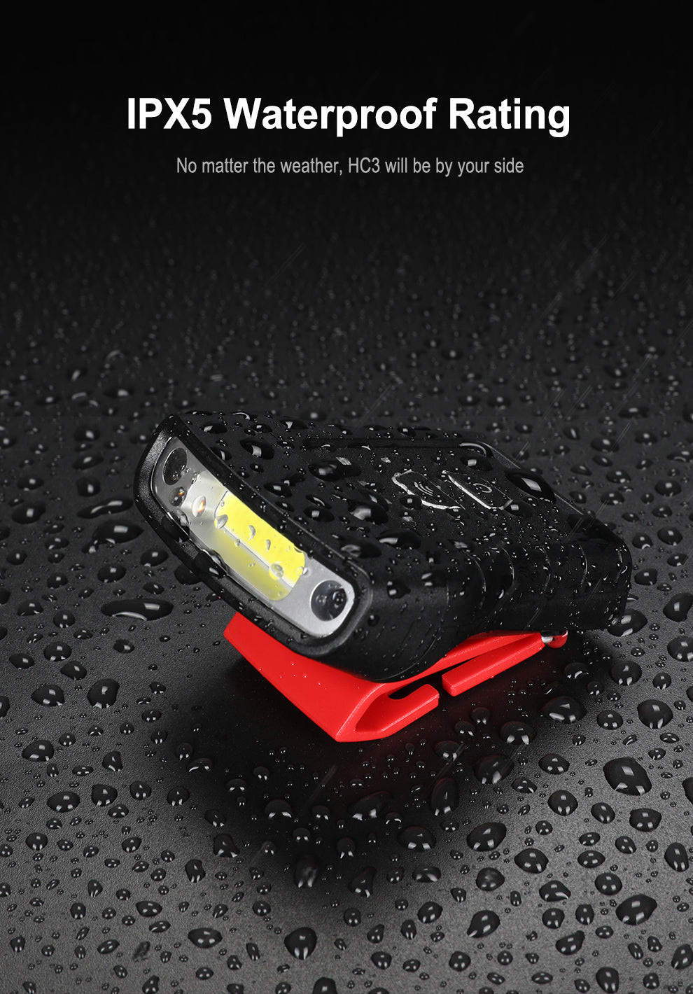 Klarus HC3 lightweight rechargeable headlamp – High performance LED headlamp for outdoor use
