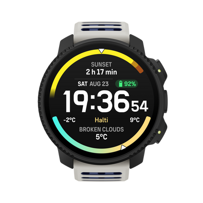 Suunto Vertical 2 Sports Watch with solar power, GPS navigation, and rugged outdoor design for cycling and endurance athletes