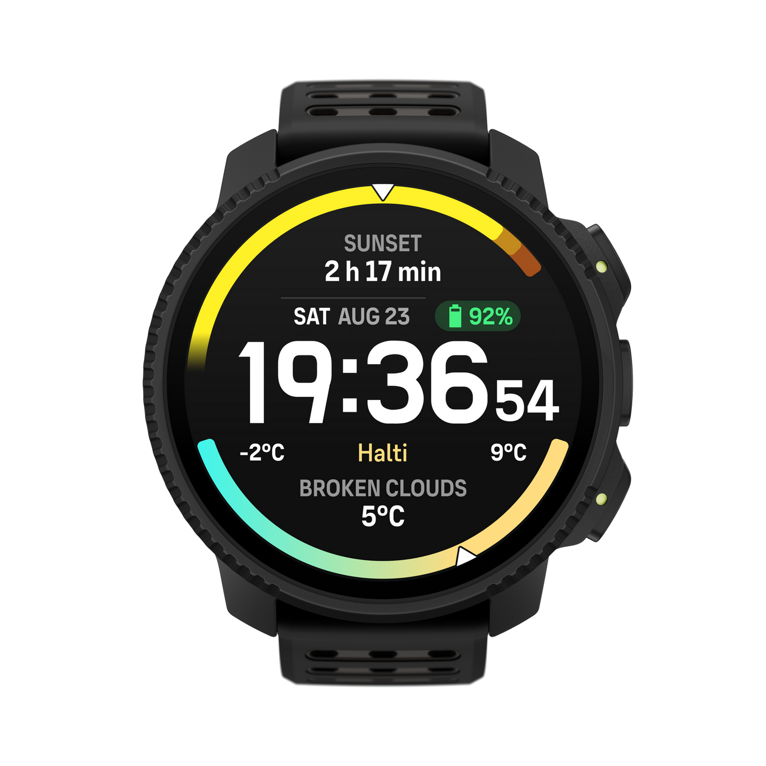 Suunto Vertical 2 Sports Watch with solar power, GPS navigation, and rugged outdoor design for cycling and endurance athletes