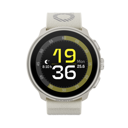 Suunto Run Sports Watch with GPS tracking, heart rate monitor, and performance metrics for cycling, running, and endurance training