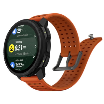 Suunto Vertical 2 Sports Watch with solar power, GPS navigation, and rugged outdoor design for cycling and endurance athletes