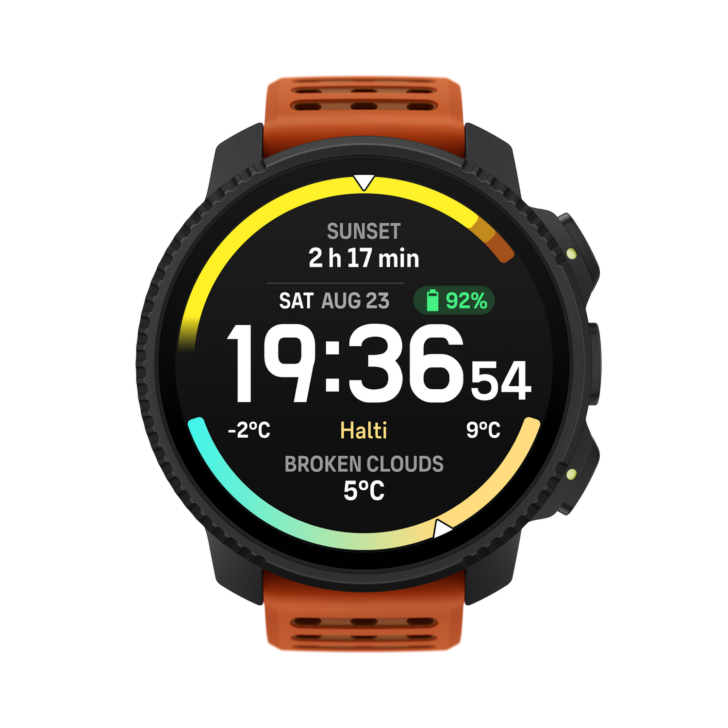 Suunto Vertical 2 Sports Watch with solar power, GPS navigation, and rugged outdoor design for cycling and endurance athletes