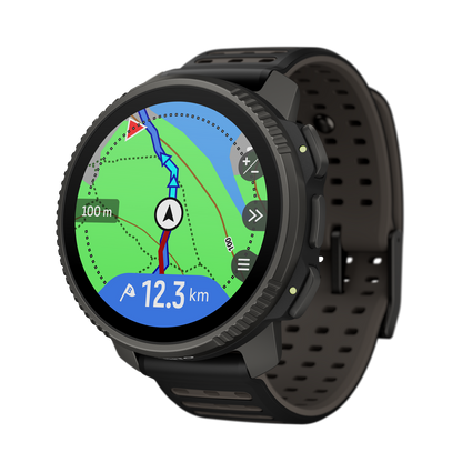 Suunto Vertical 2 Sports Watch with solar power, GPS navigation, and rugged outdoor design for cycling and endurance athletes