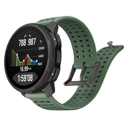 Suunto Vertical 2 Sports Watch with solar power, GPS navigation, and rugged outdoor design for cycling and endurance athletes