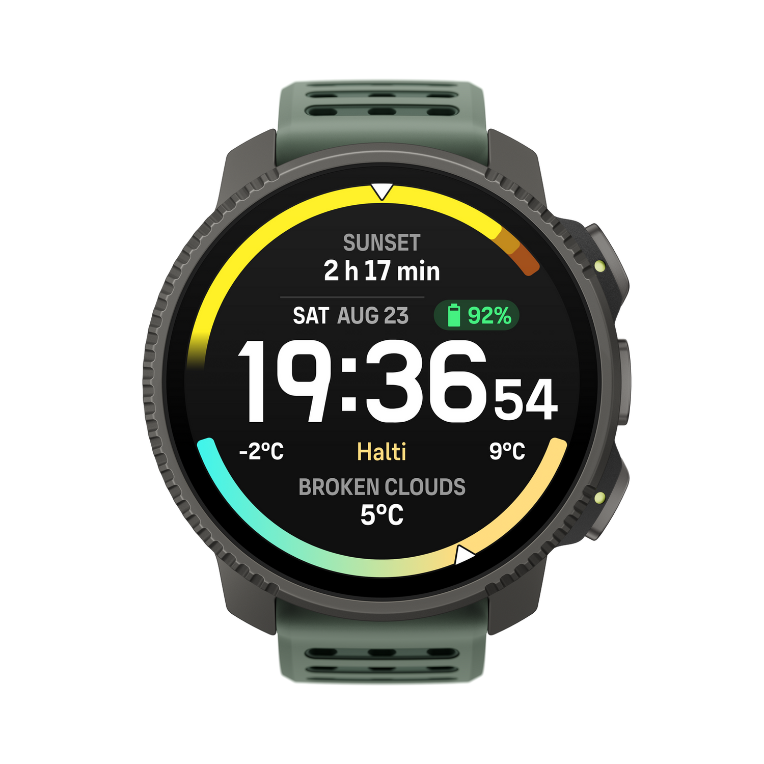 Suunto Vertical 2 Sports Watch with solar power, GPS navigation, and rugged outdoor design for cycling and endurance athletes